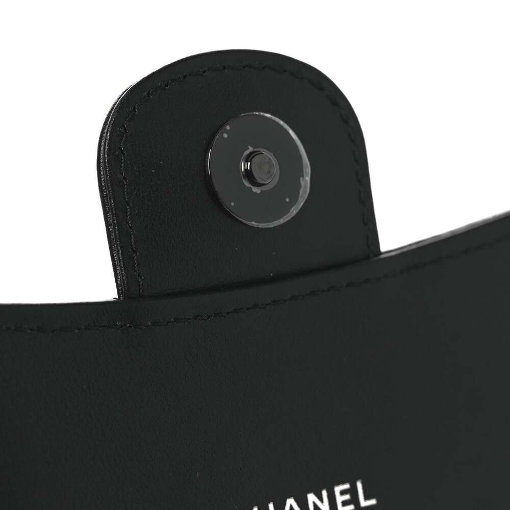 Chanel Aged Calfskin Chevron Quilted #253518C19B - Picture 13 of 13